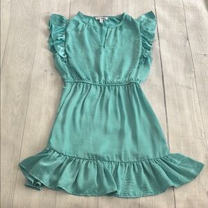 Steve Madden Green Sleeveless Sundress for Cocktail